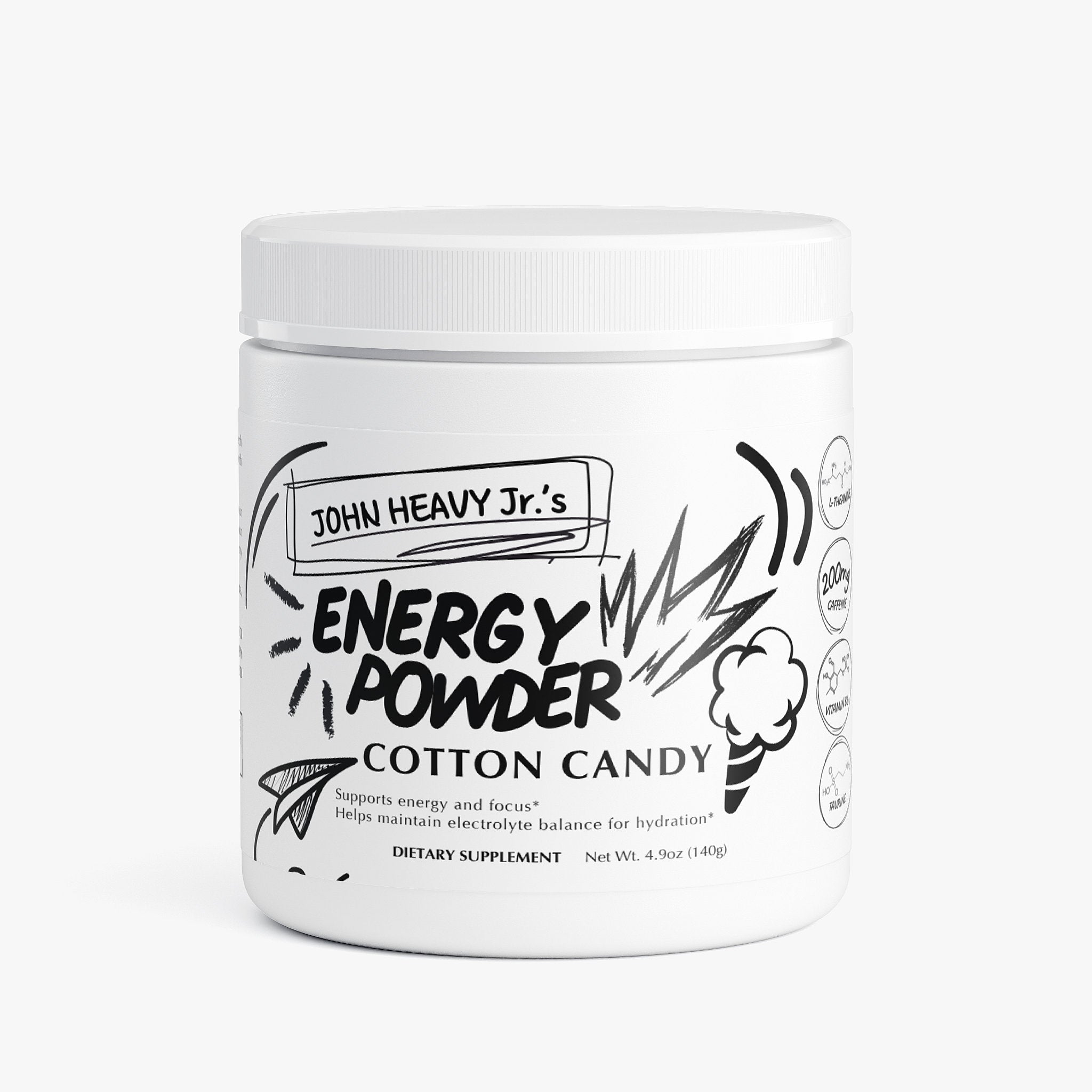 John Heavy Jr.'s Energy Powder