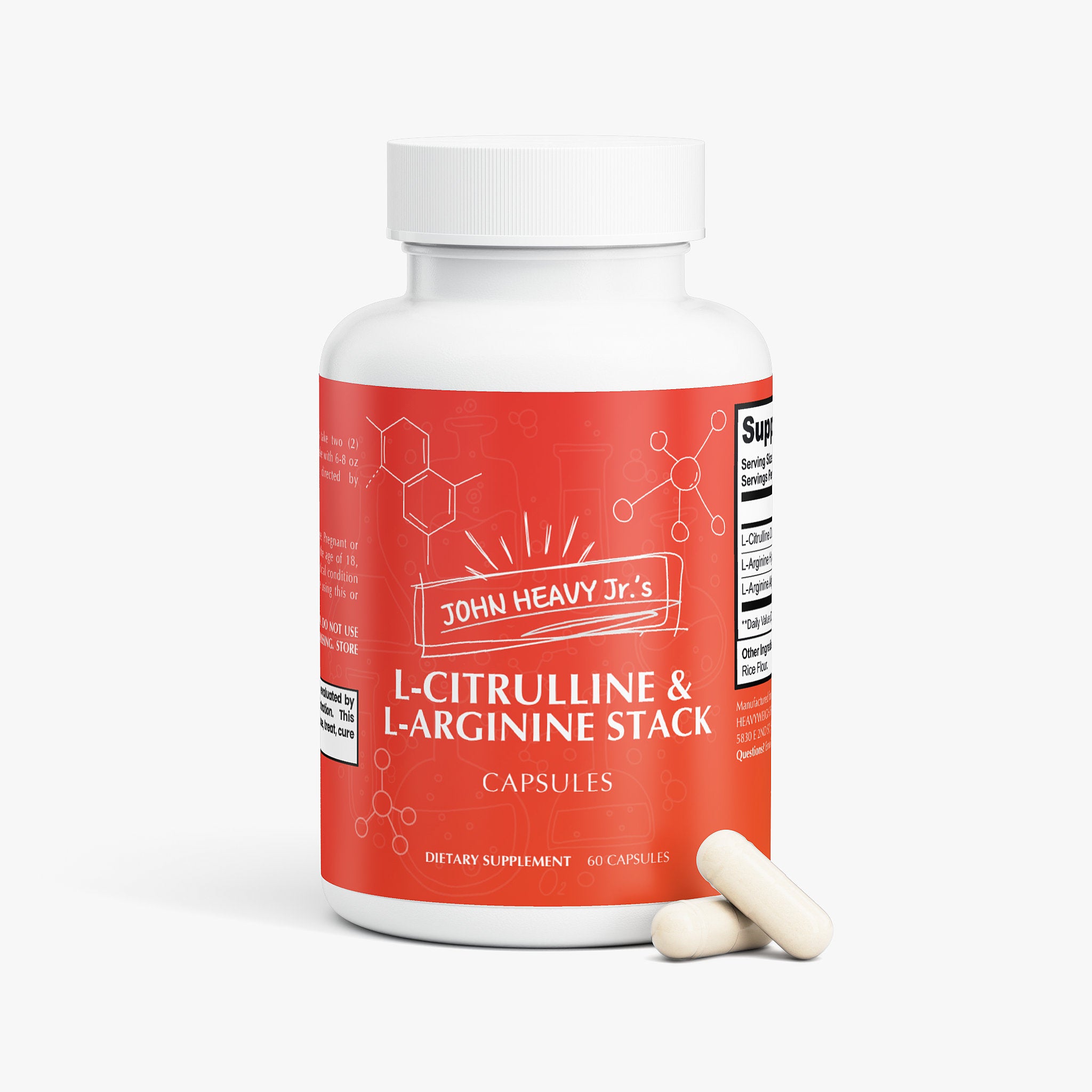 L-Citrulline & L-Arginine Stack